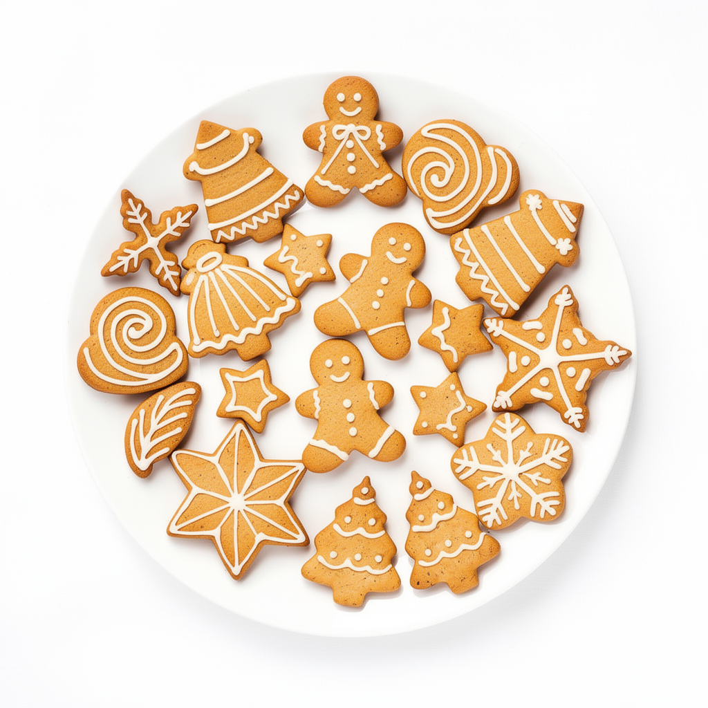 Skaniausi Kalėdiniai Meduoliniai Sausainiai su Citrininiu Glajumi