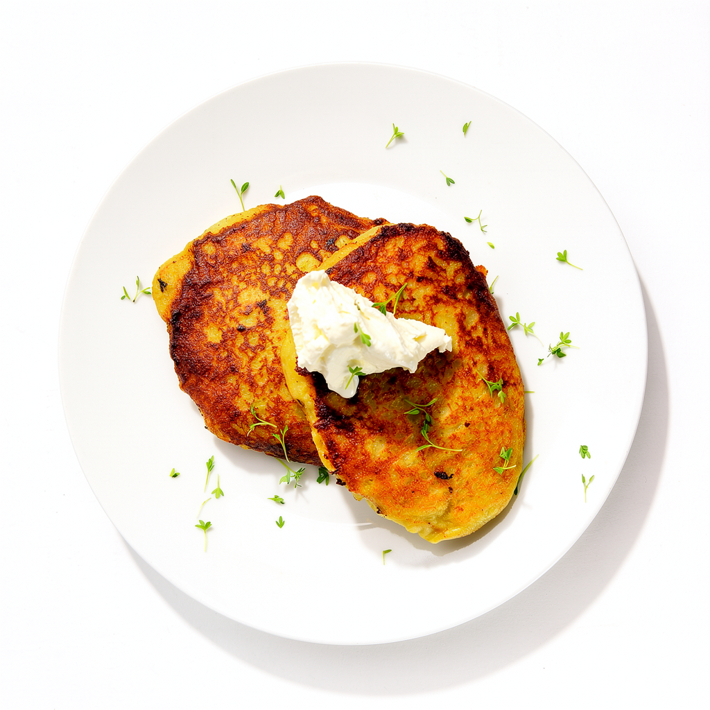 Bulviniai Kėdainių blynai su faršu