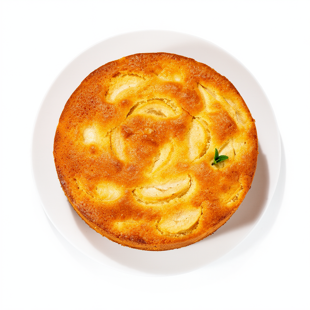 Saldus ir minkštas sviestinis obuolių pyragas